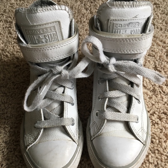 converse white strap